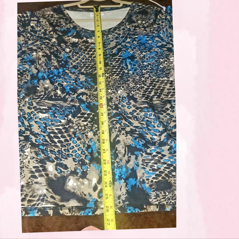 Brand new multi colored Denim Co blouse - Picture 9 of 10